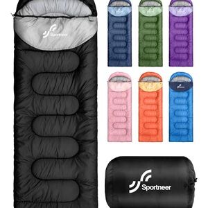 Sportneer Sleeping Bag in Multiple Colors